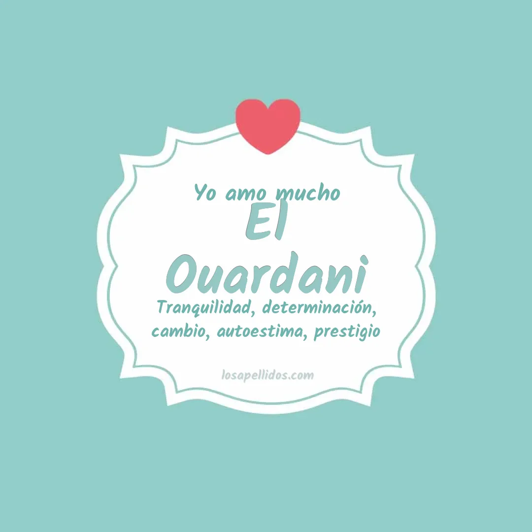 Yo amo mucho El ouardani