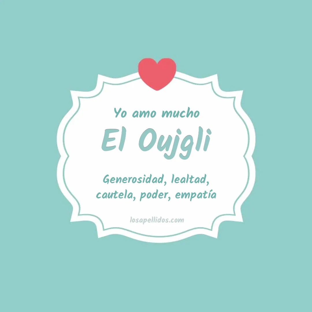 Yo amo mucho El oujgli