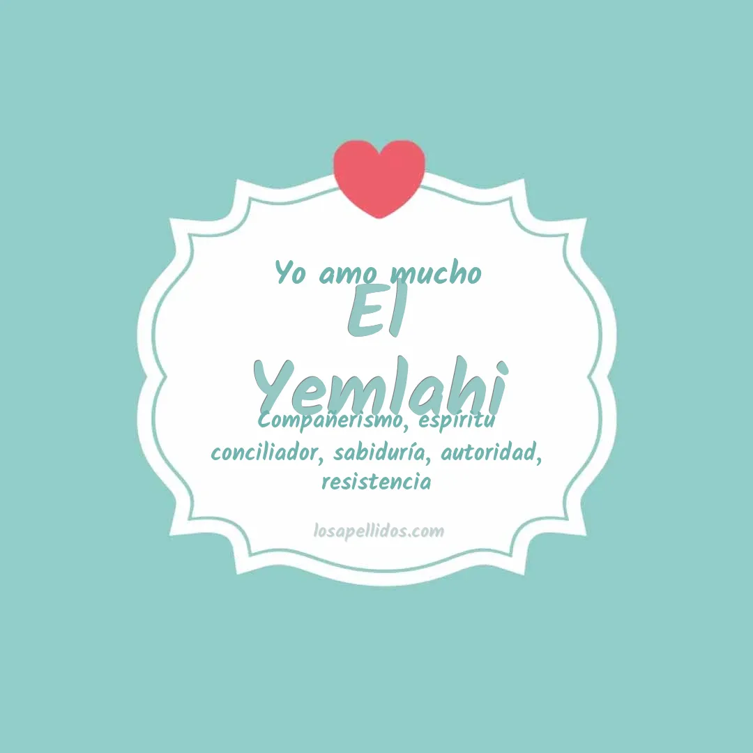 Yo amo mucho El yemlahi