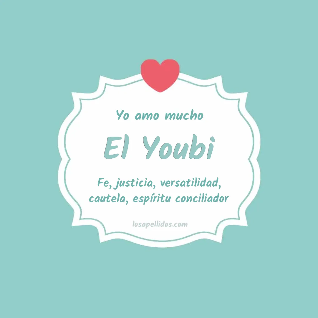 Yo amo mucho El youbi