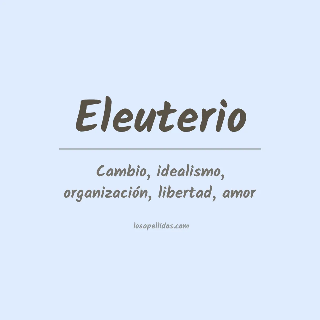 Apellido Eleuterio