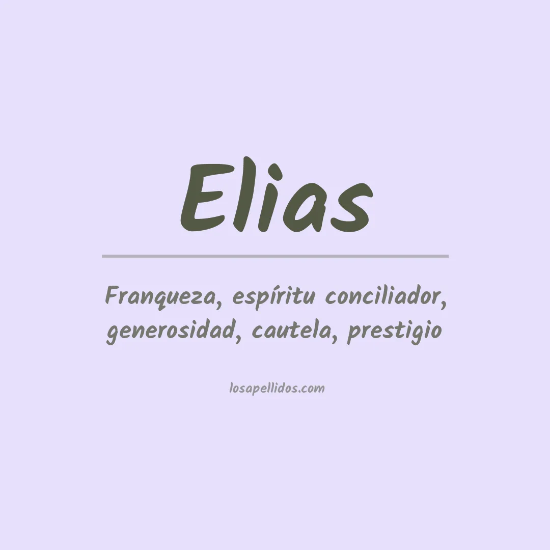 Apellido Elias