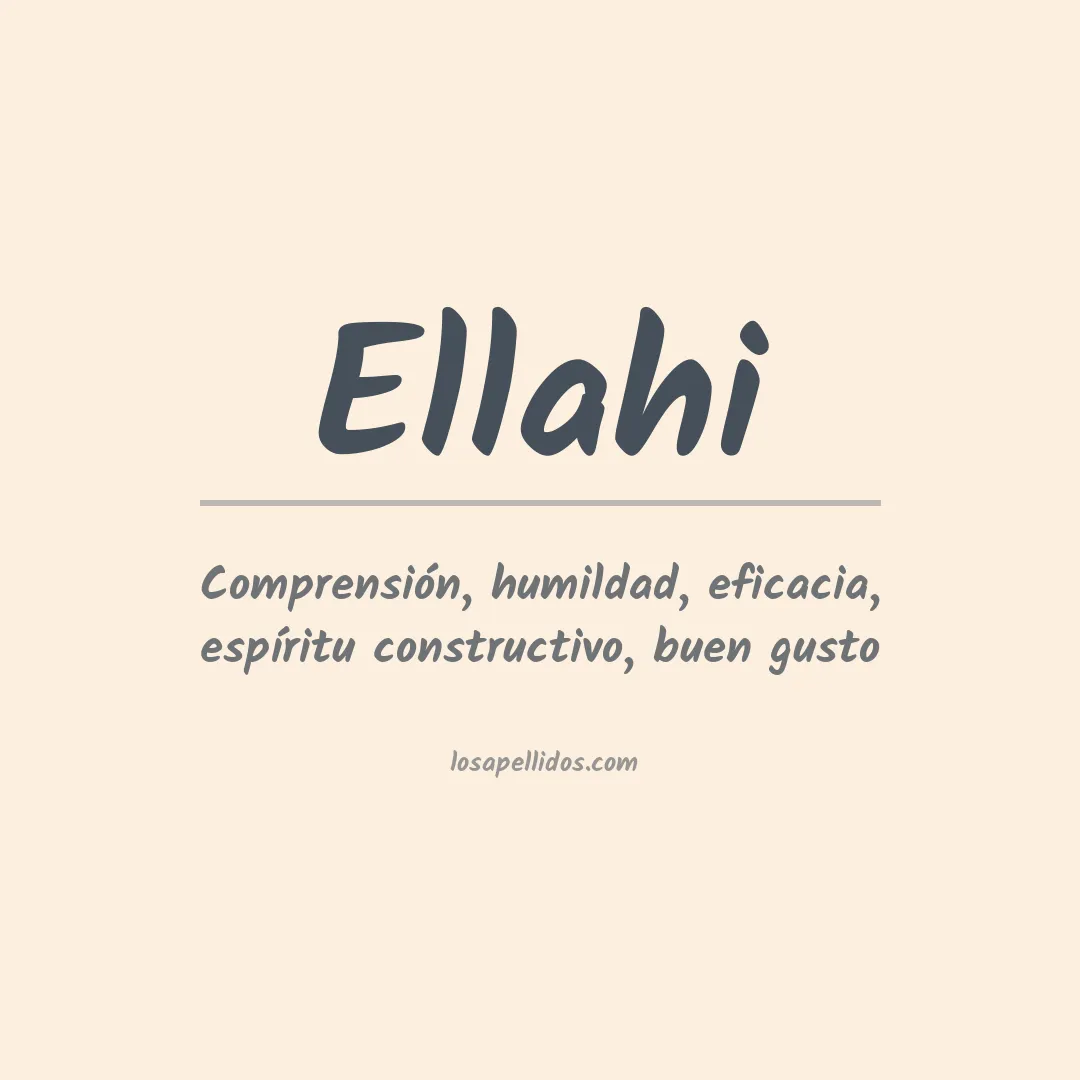 Apellido Ellahi