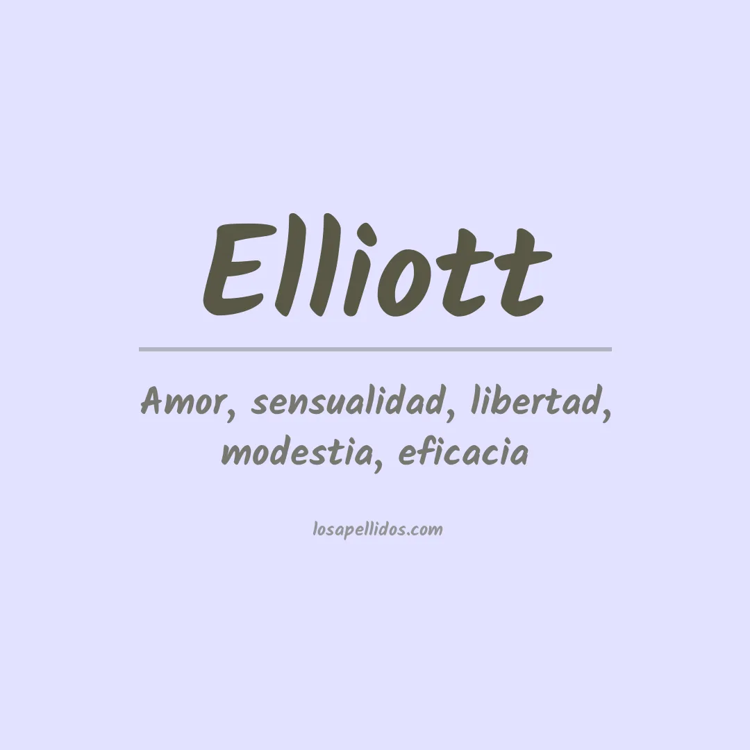 Apellido Elliott