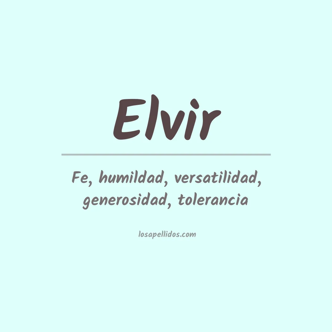 Apellido Elvir