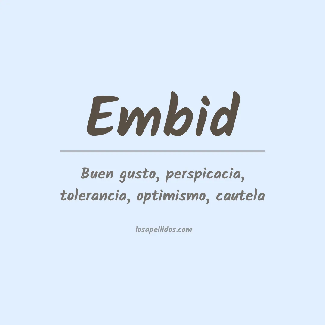 Apellido Embid