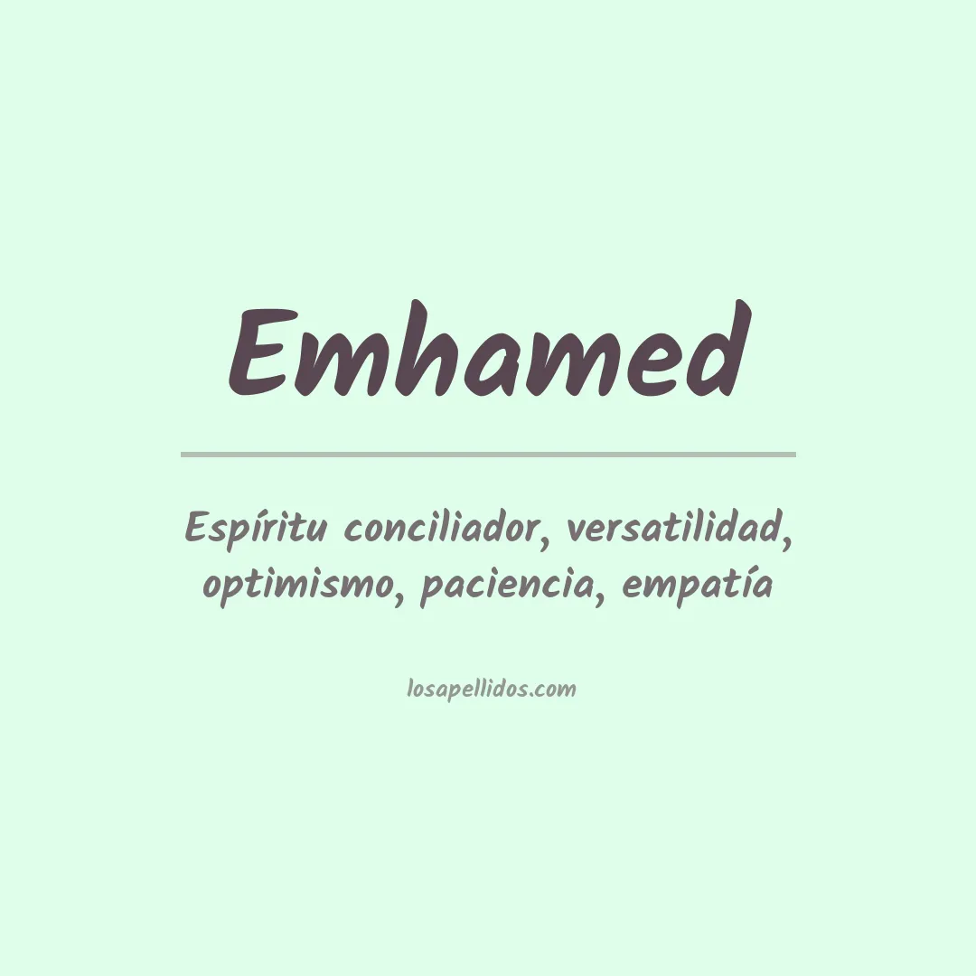 Apellido Emhamed
