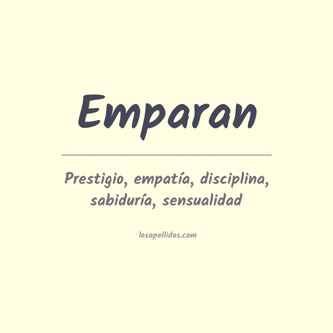Apellido Emparan