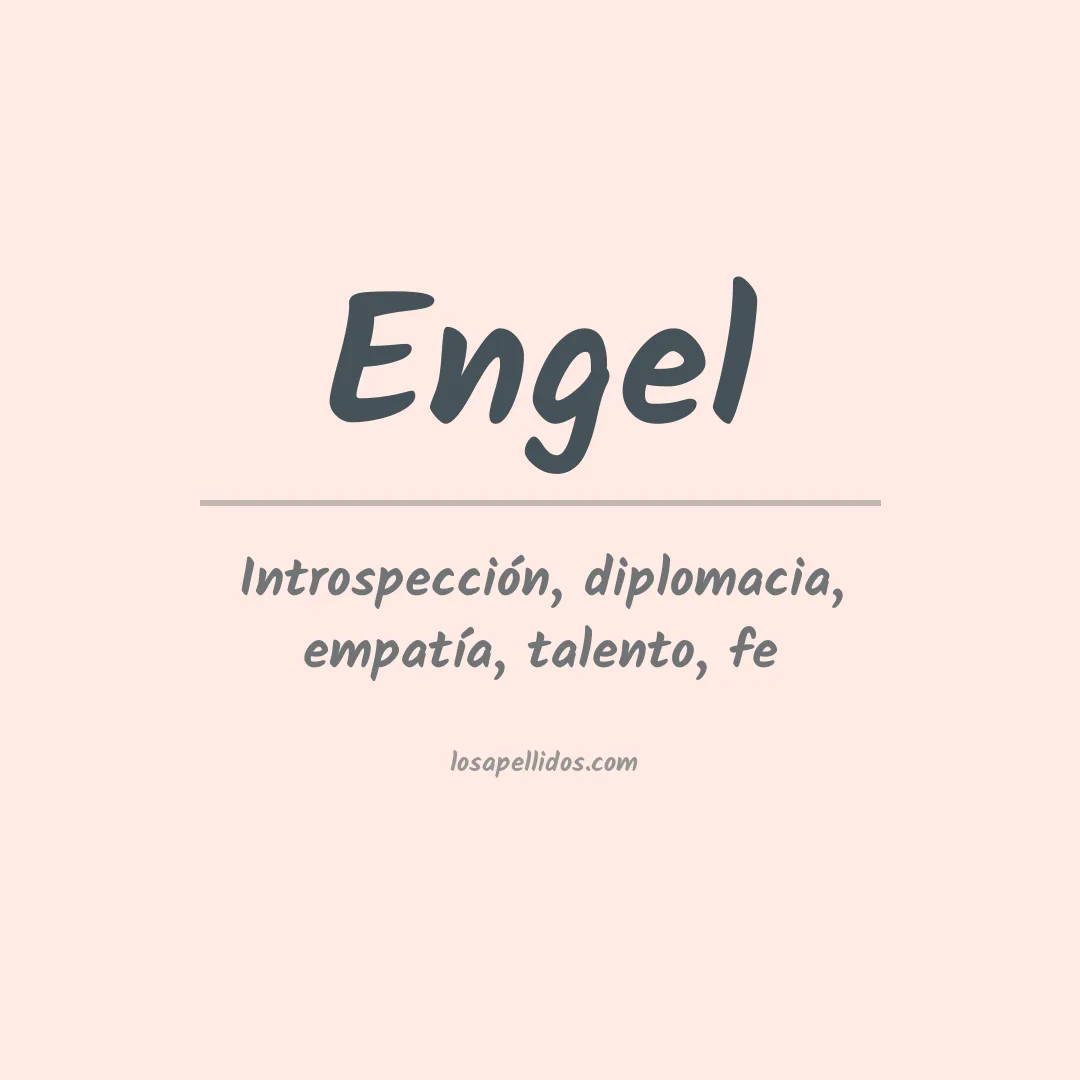 Apellido Engel