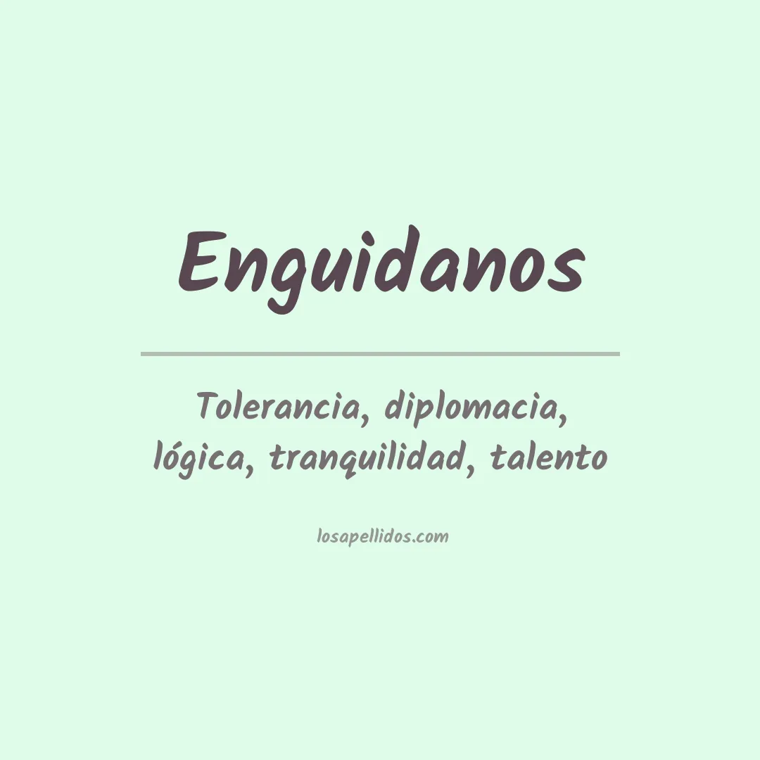 Apellido Enguidanos