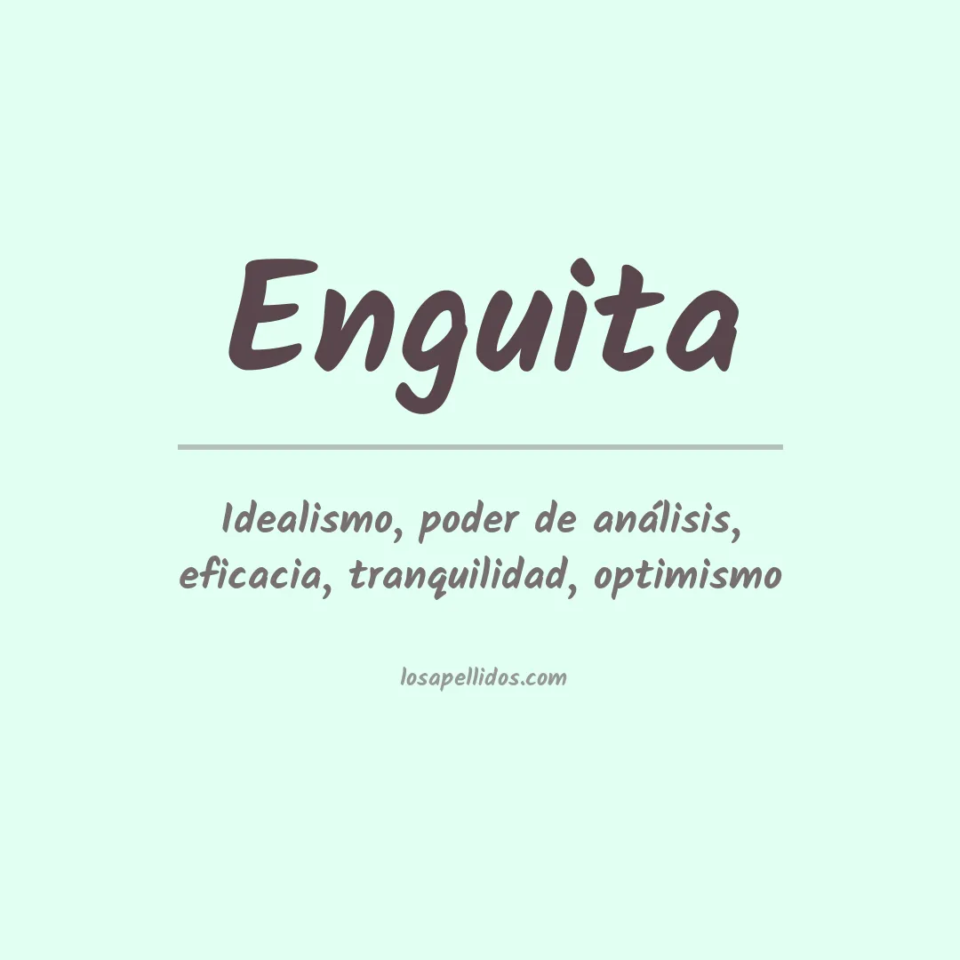 Apellido Enguita