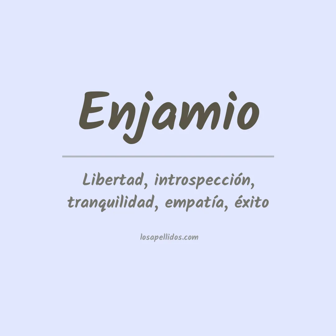 Apellido Enjamio