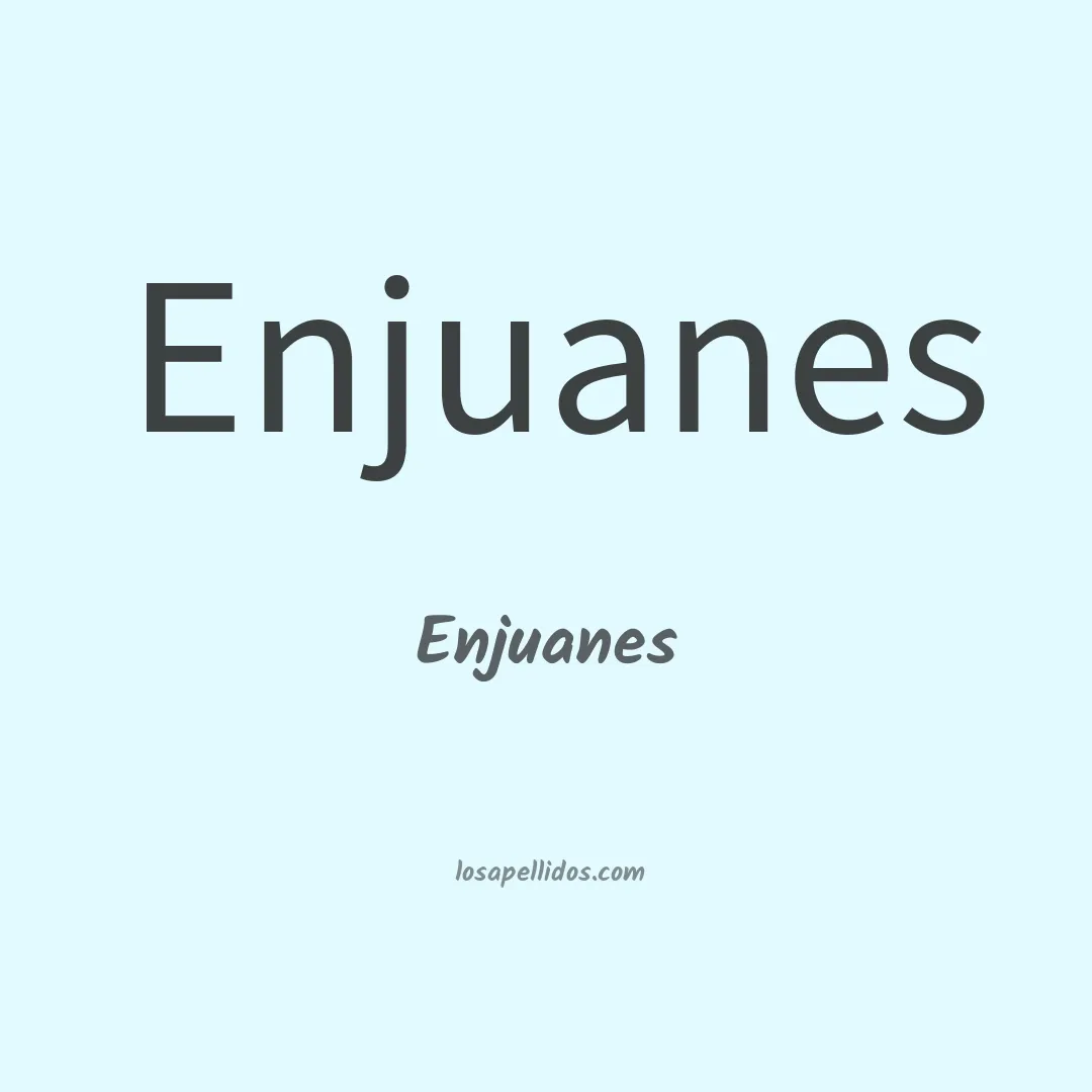 Enjuanes en chino