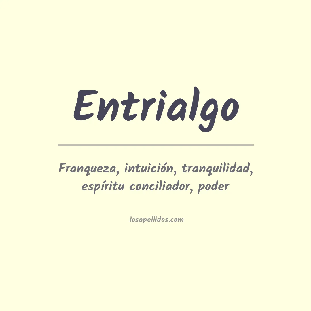 Apellido Entrialgo
