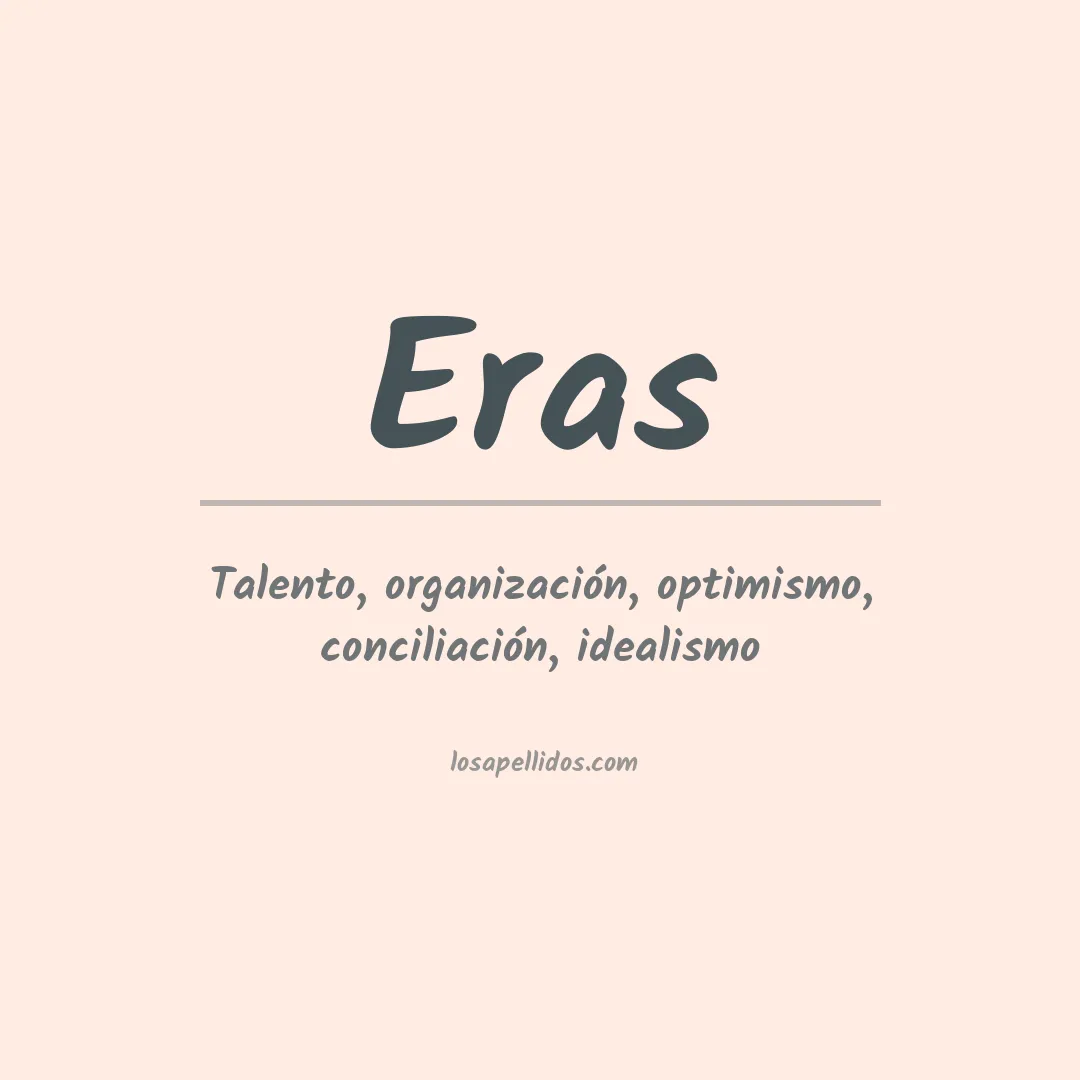 Apellido Eras