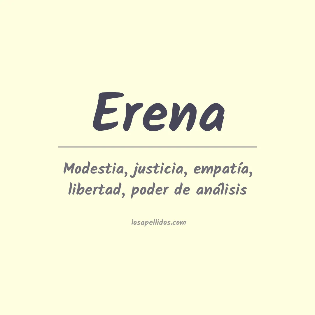 Apellido Erena