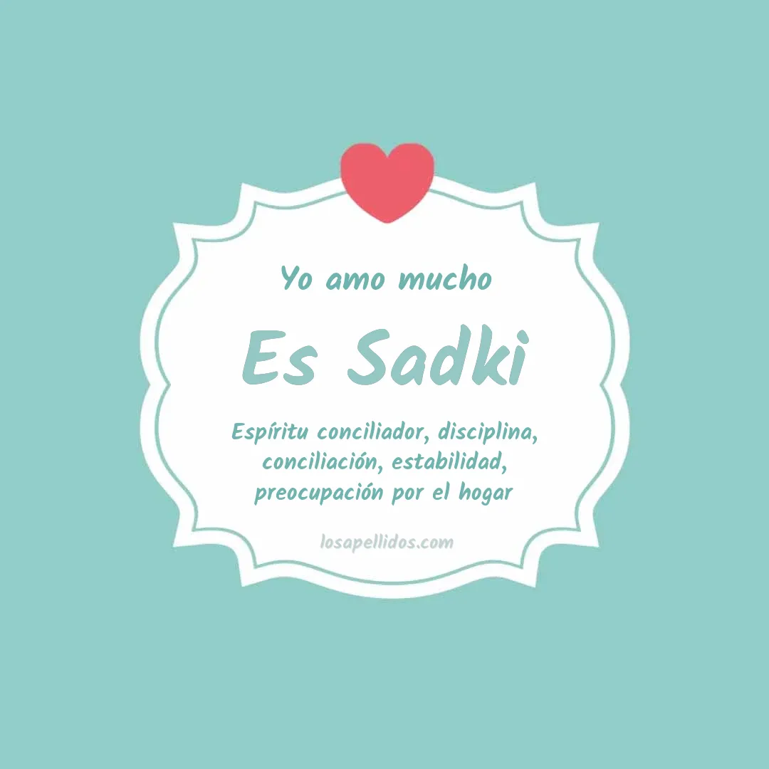 Yo amo mucho Es sadki