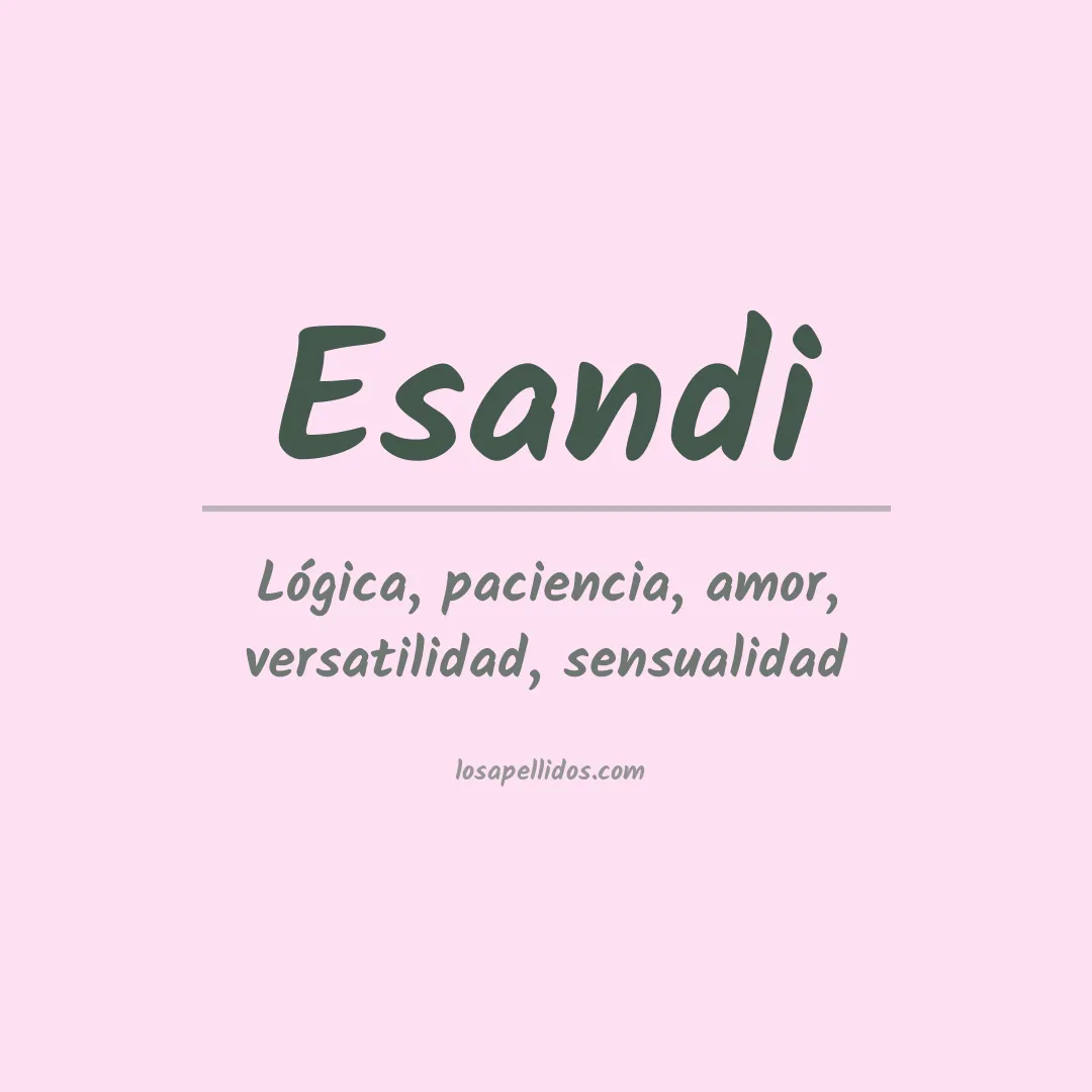 Apellido Esandi