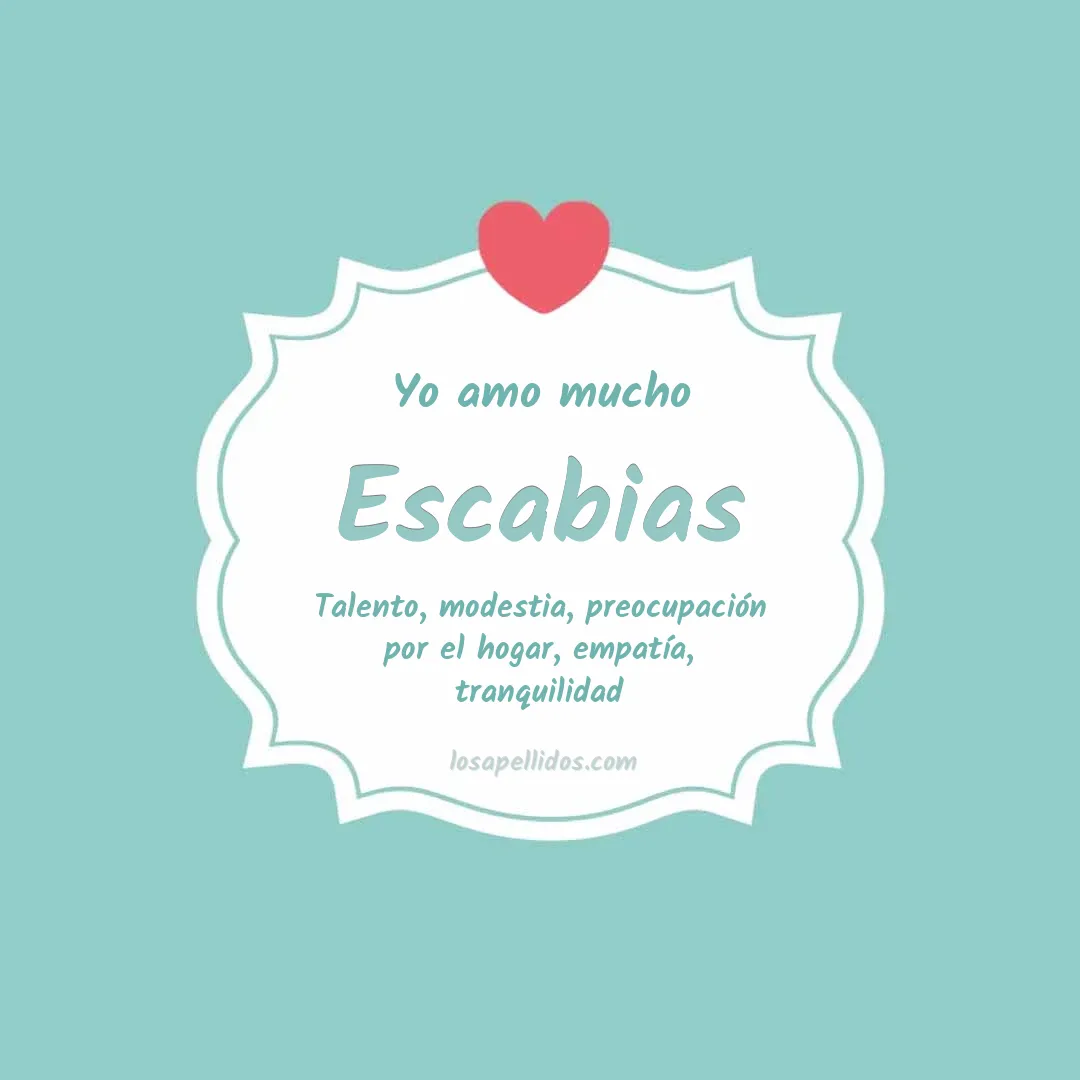 Yo amo mucho Escabias