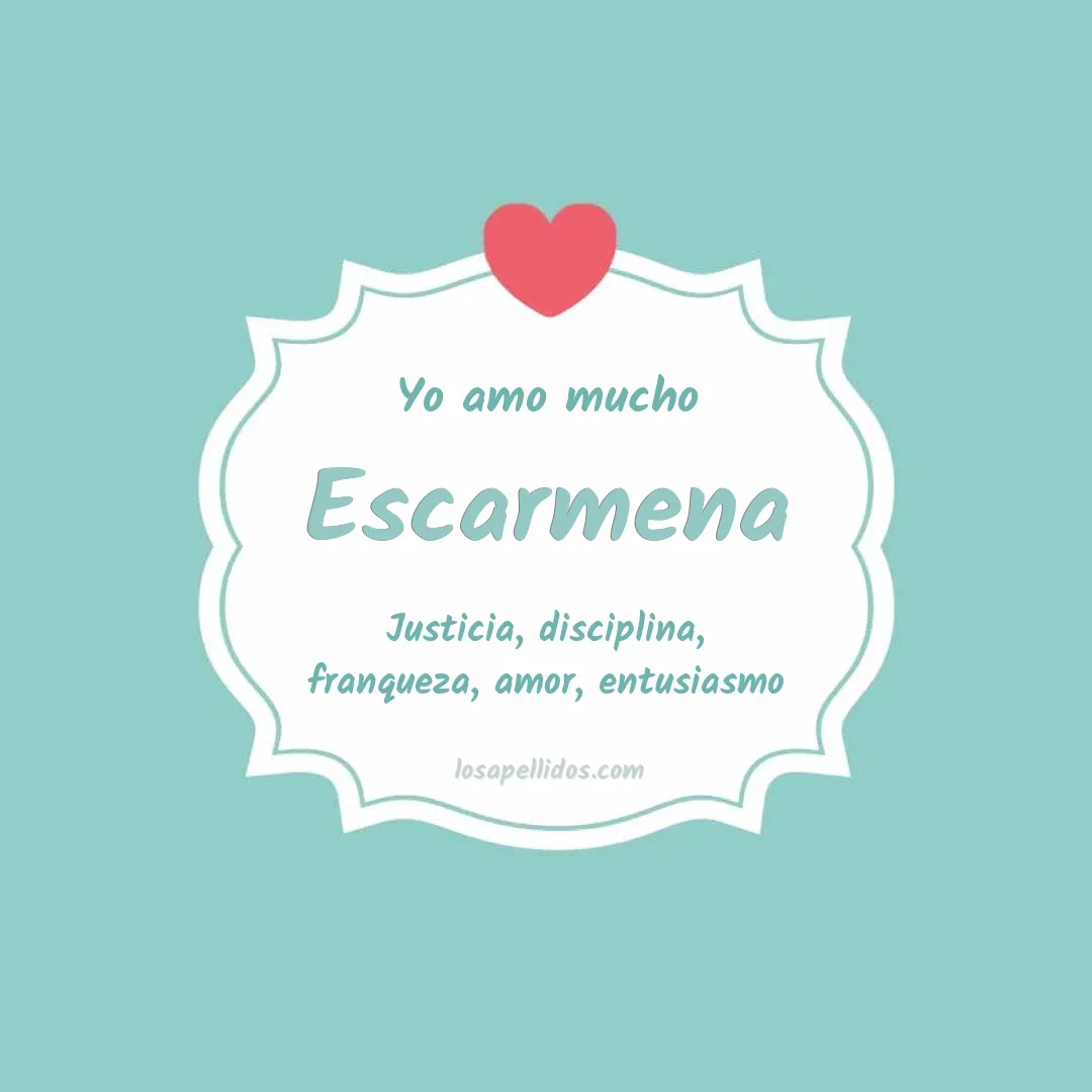 Yo amo mucho Escarmena