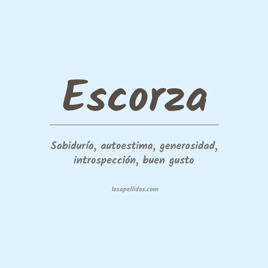 Apellido Escorza