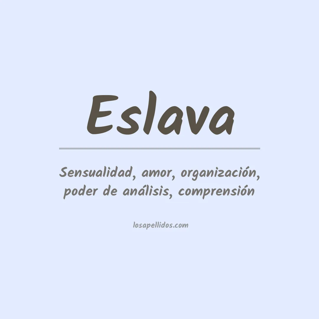 Apellido Eslava