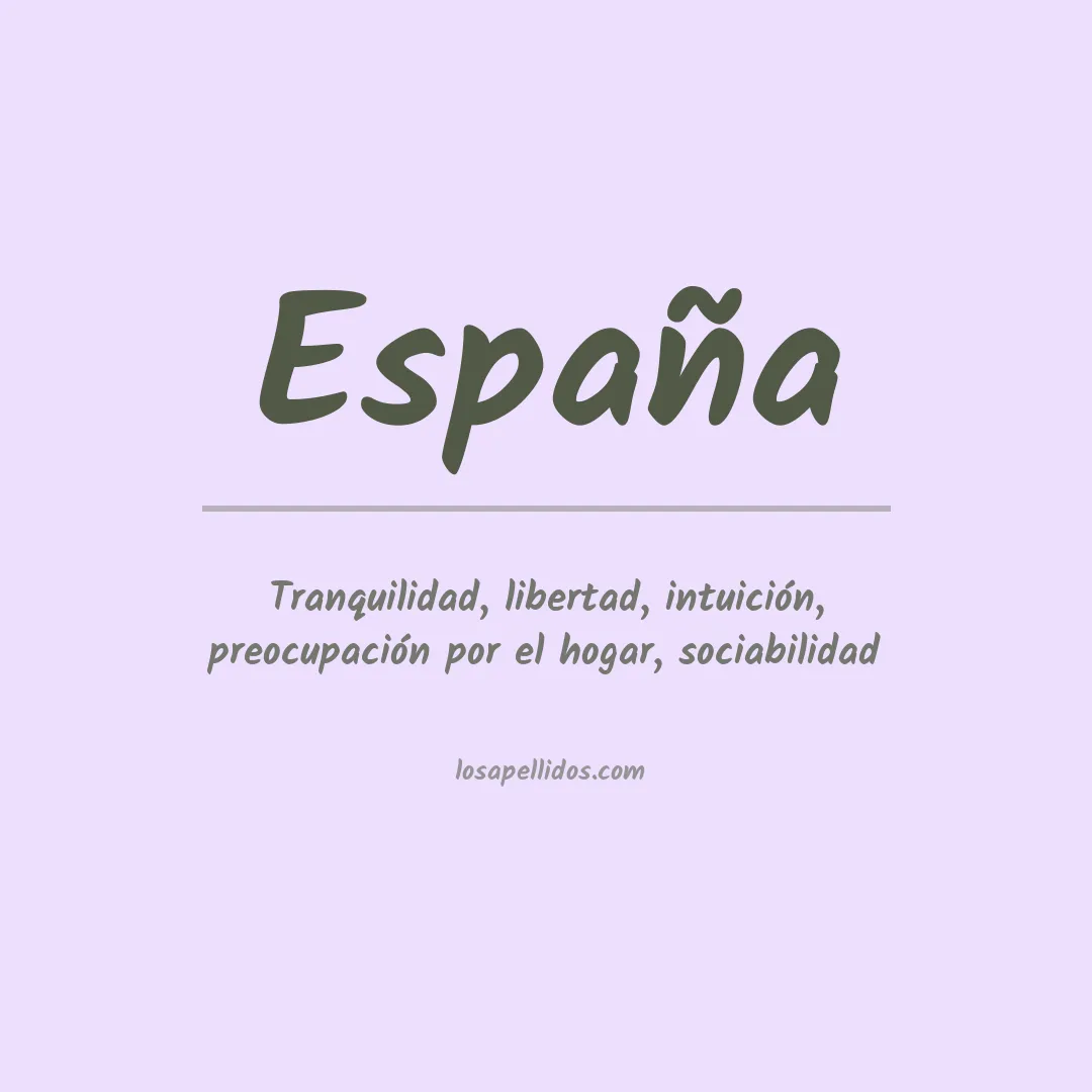 Apellido España