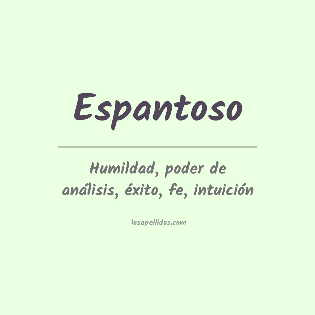 Apellido Espantoso