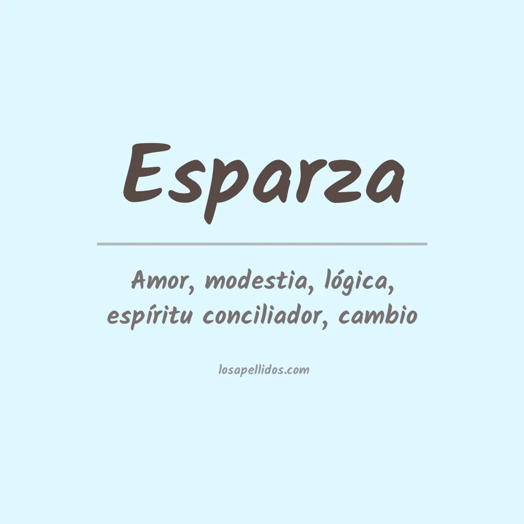Apellido Esparza