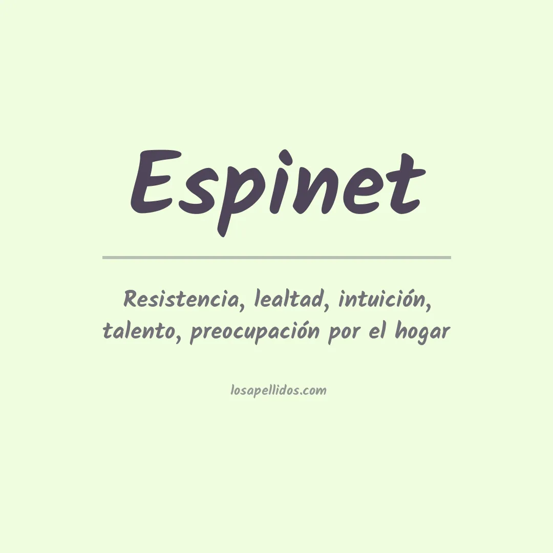 Apellido Espinet