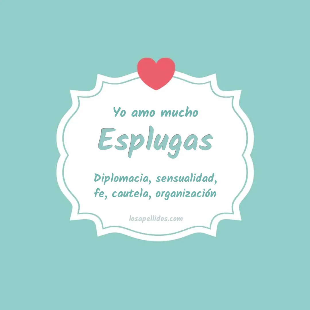 Yo amo mucho Esplugas