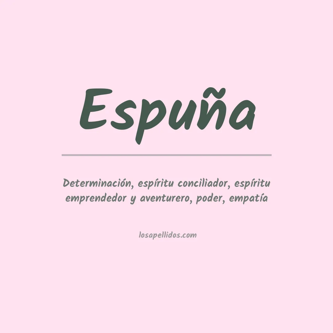 Apellido Espuña