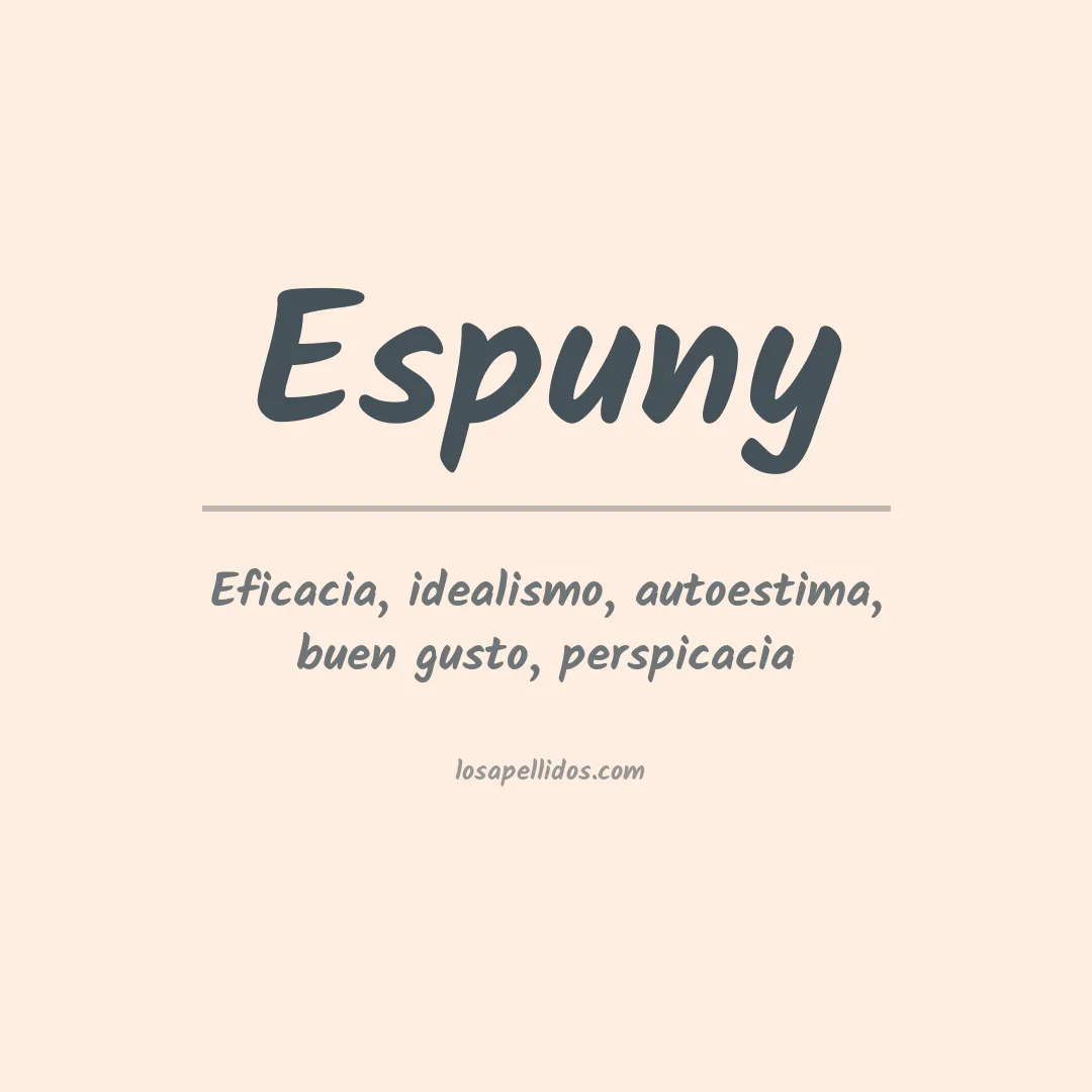 Apellido Espuny