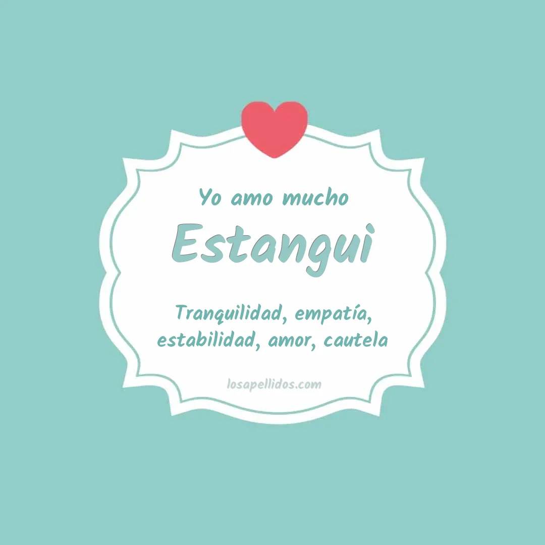 Yo amo mucho Estangui