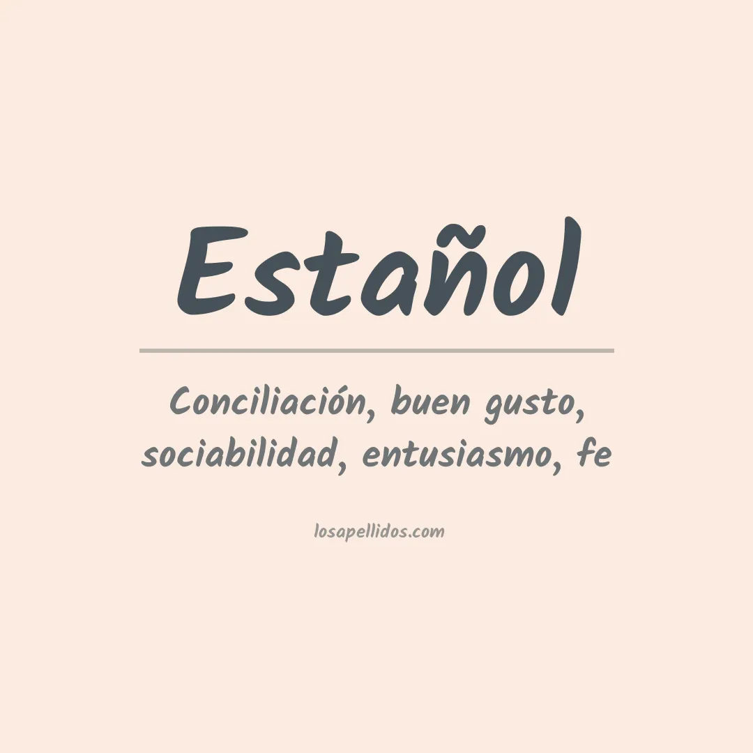 Apellido Estañol