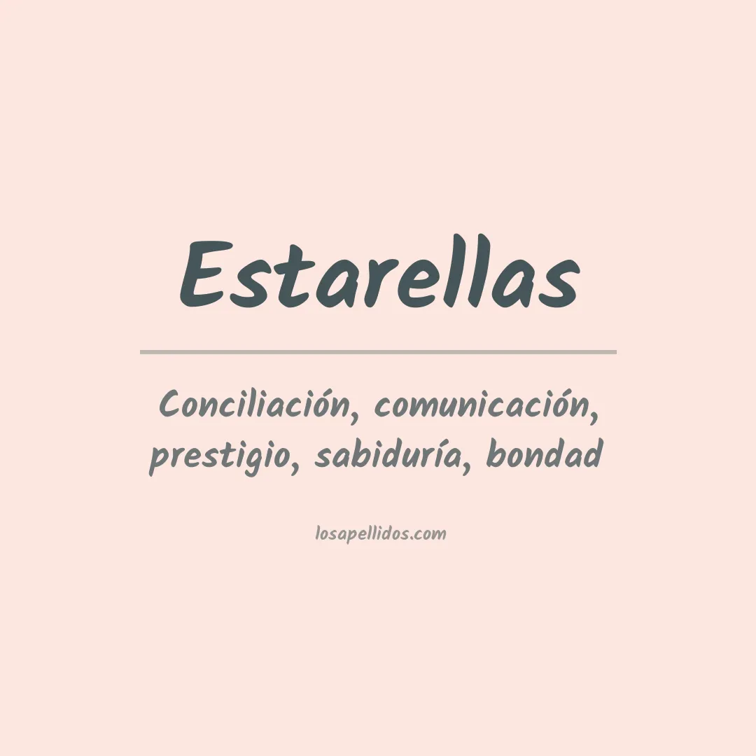 Apellido Estarellas