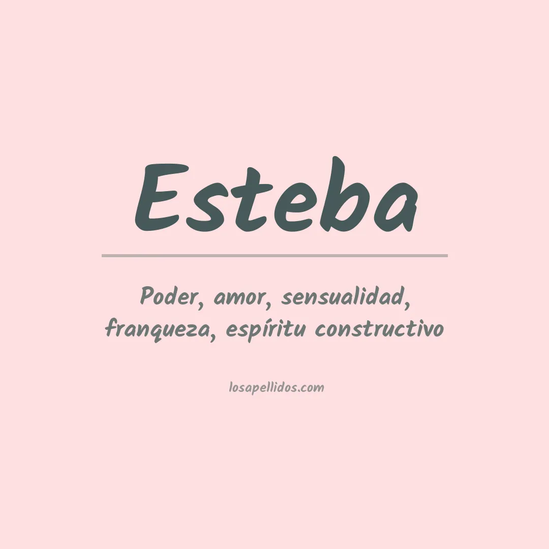 Apellido Esteba