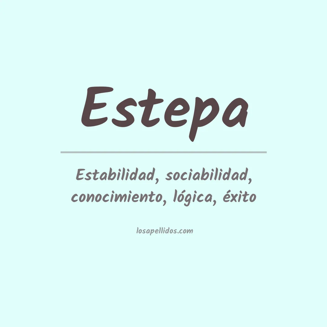 Apellido Estepa