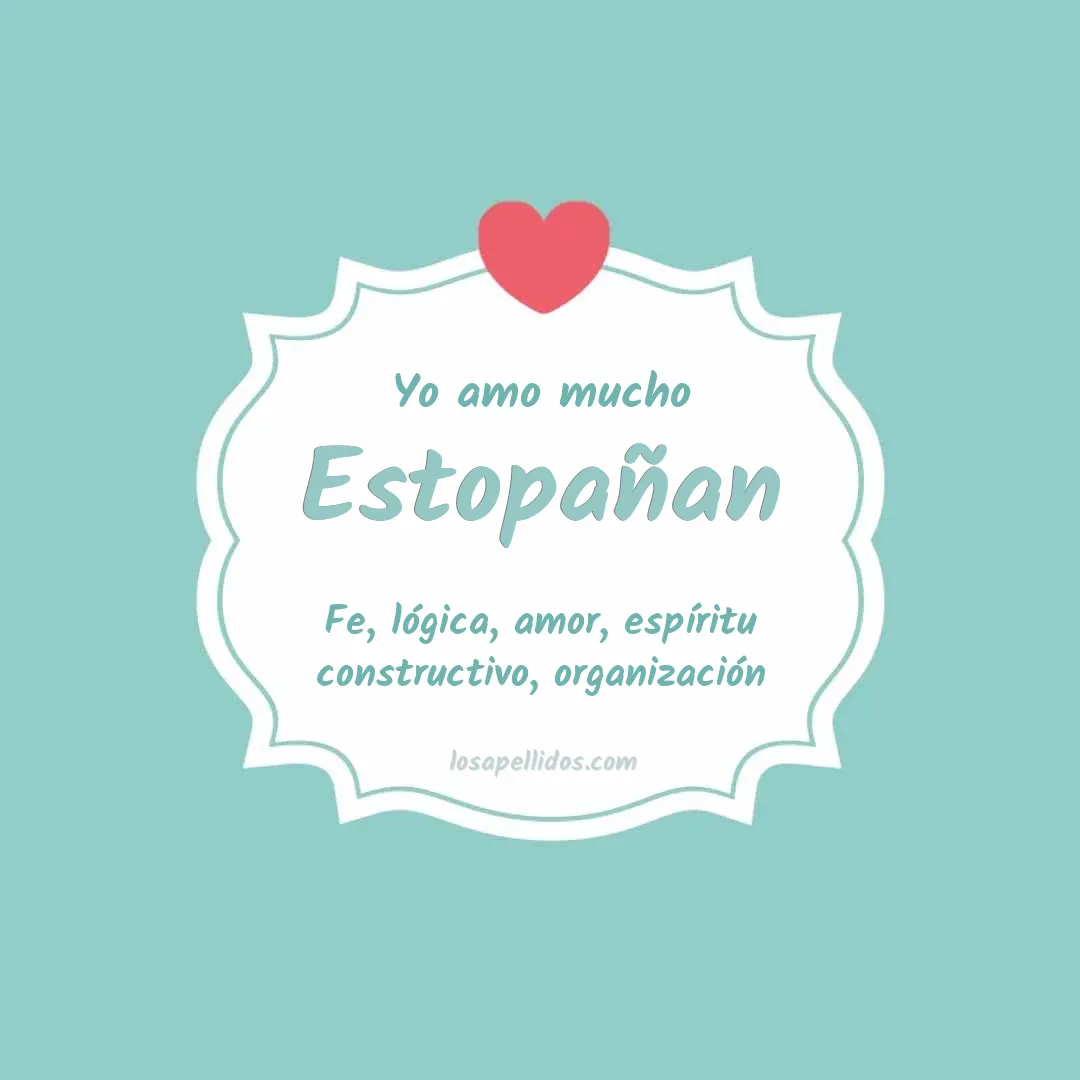Yo amo mucho Estopañan