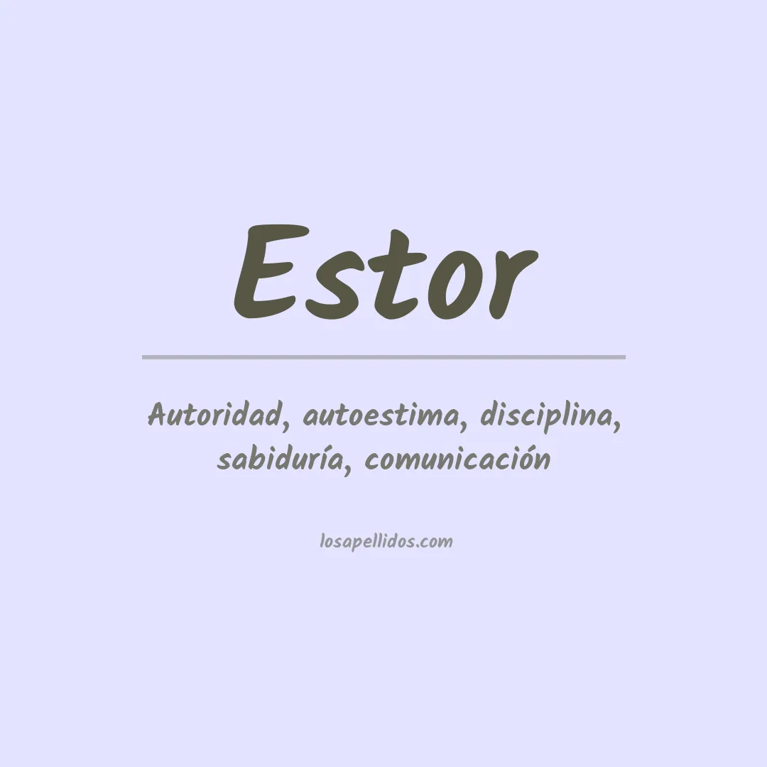 Apellido Estor