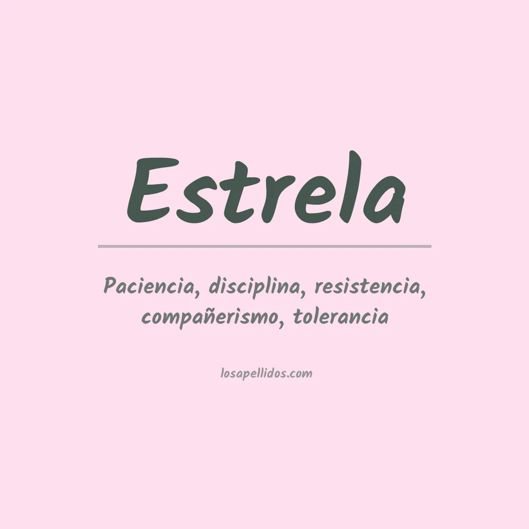Apellido Estrela