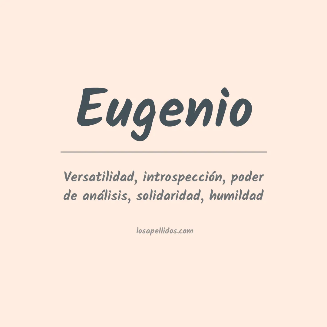 Apellido Eugenio