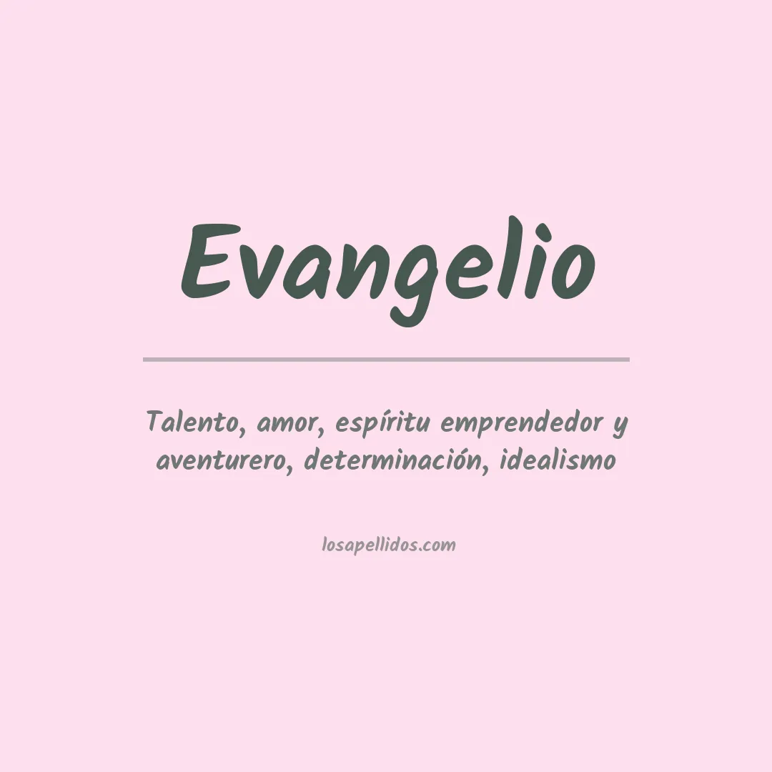Apellido Evangelio