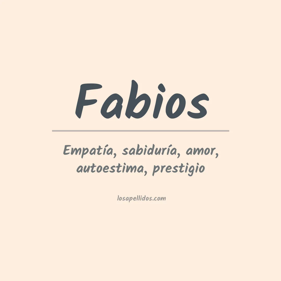 Apellido Fabios