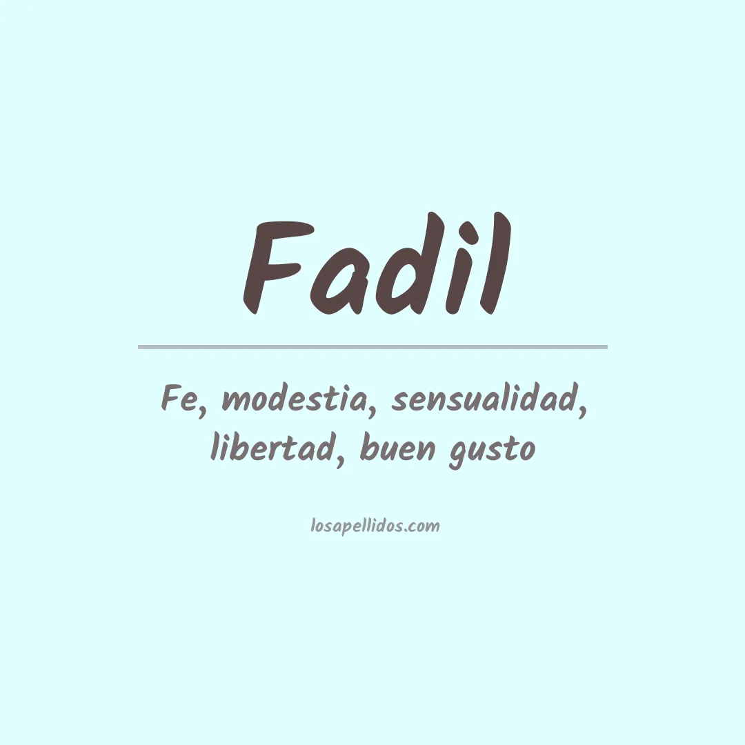 Apellido Fadil