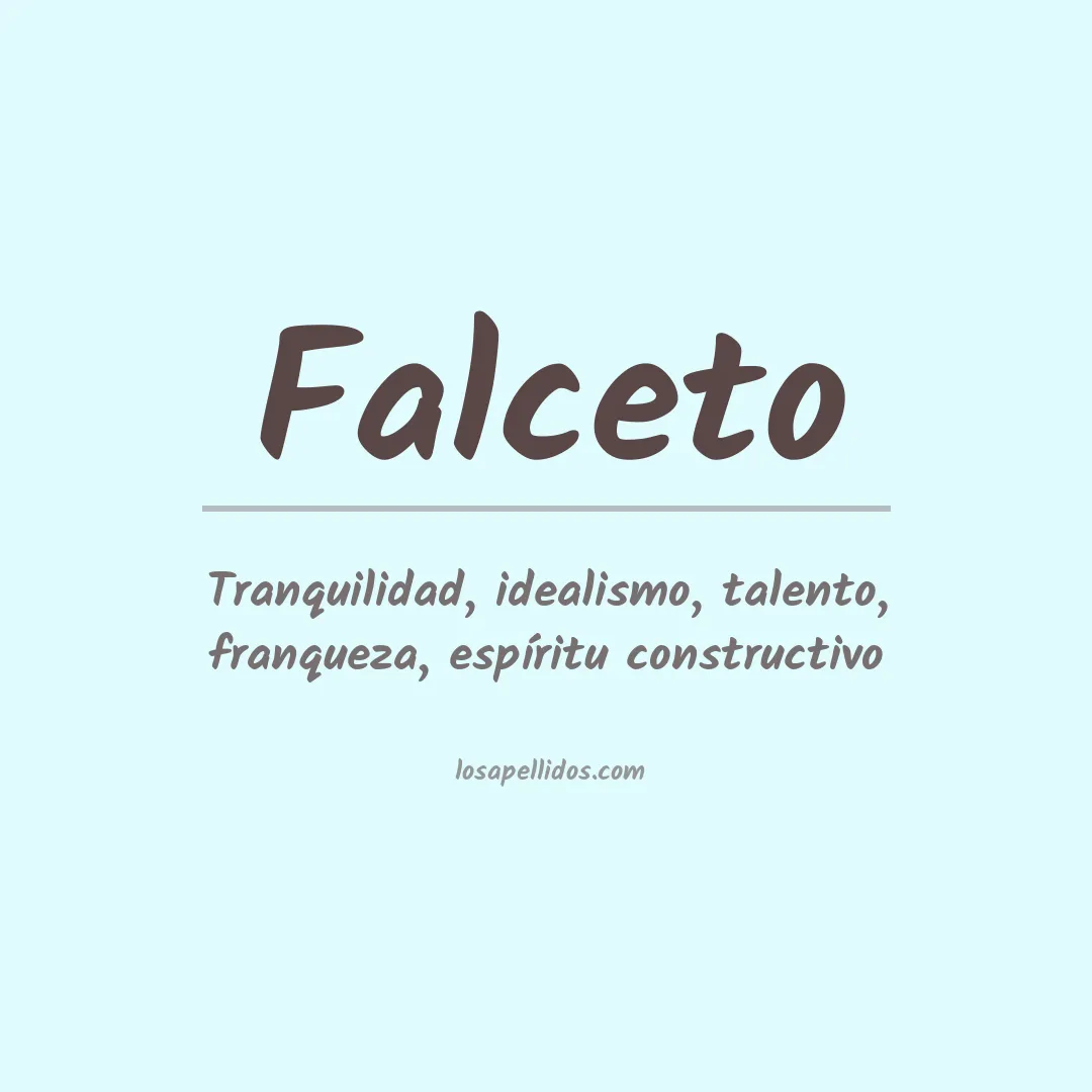 Apellido Falceto