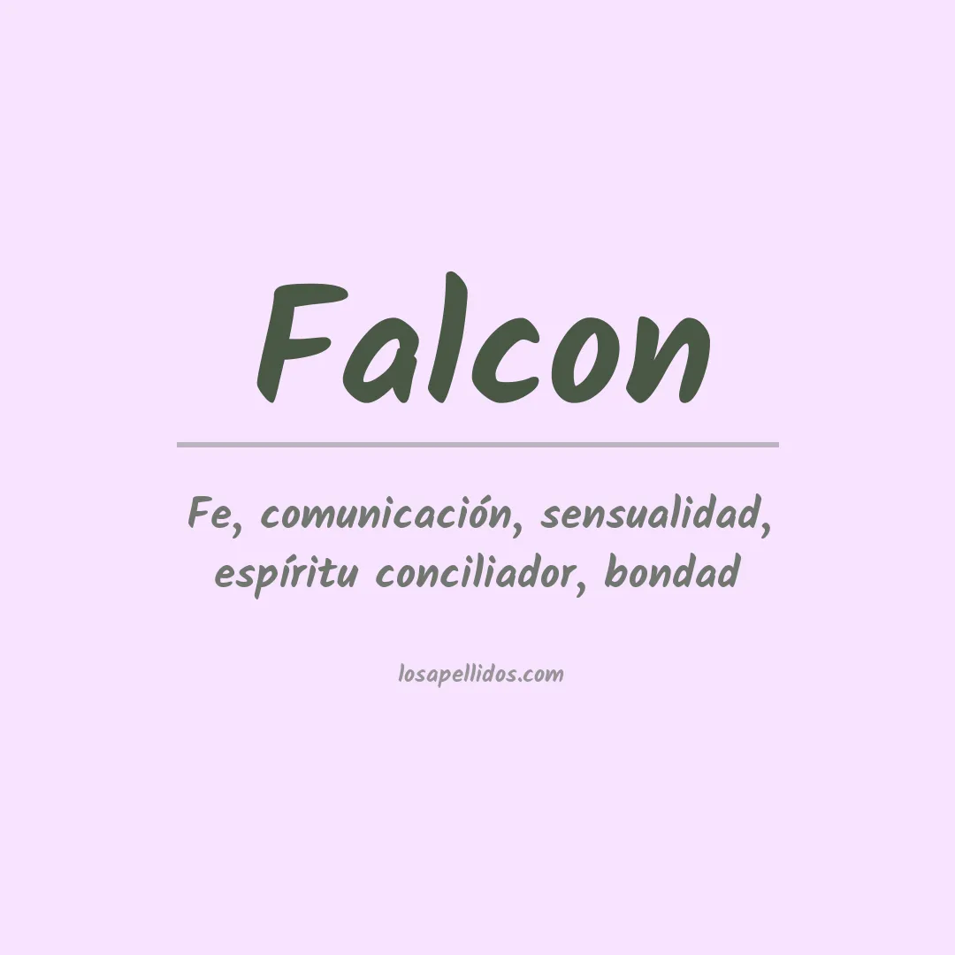 Apellido Falcon