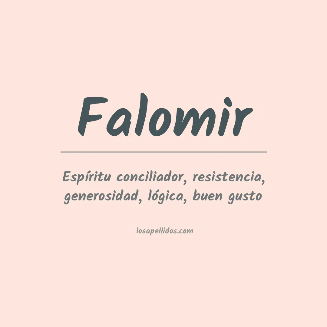 Apellido Falomir