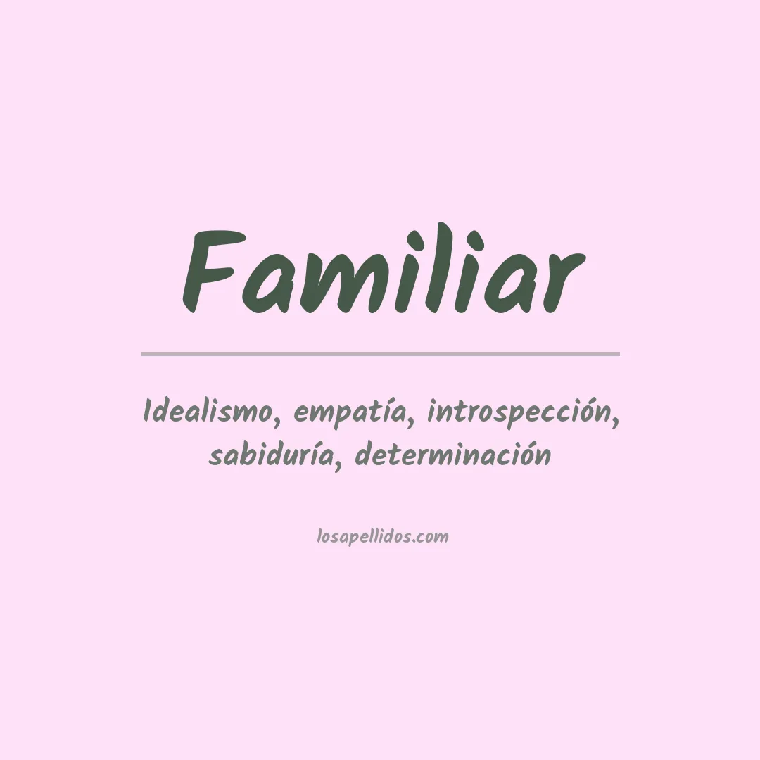 Apellido Familiar