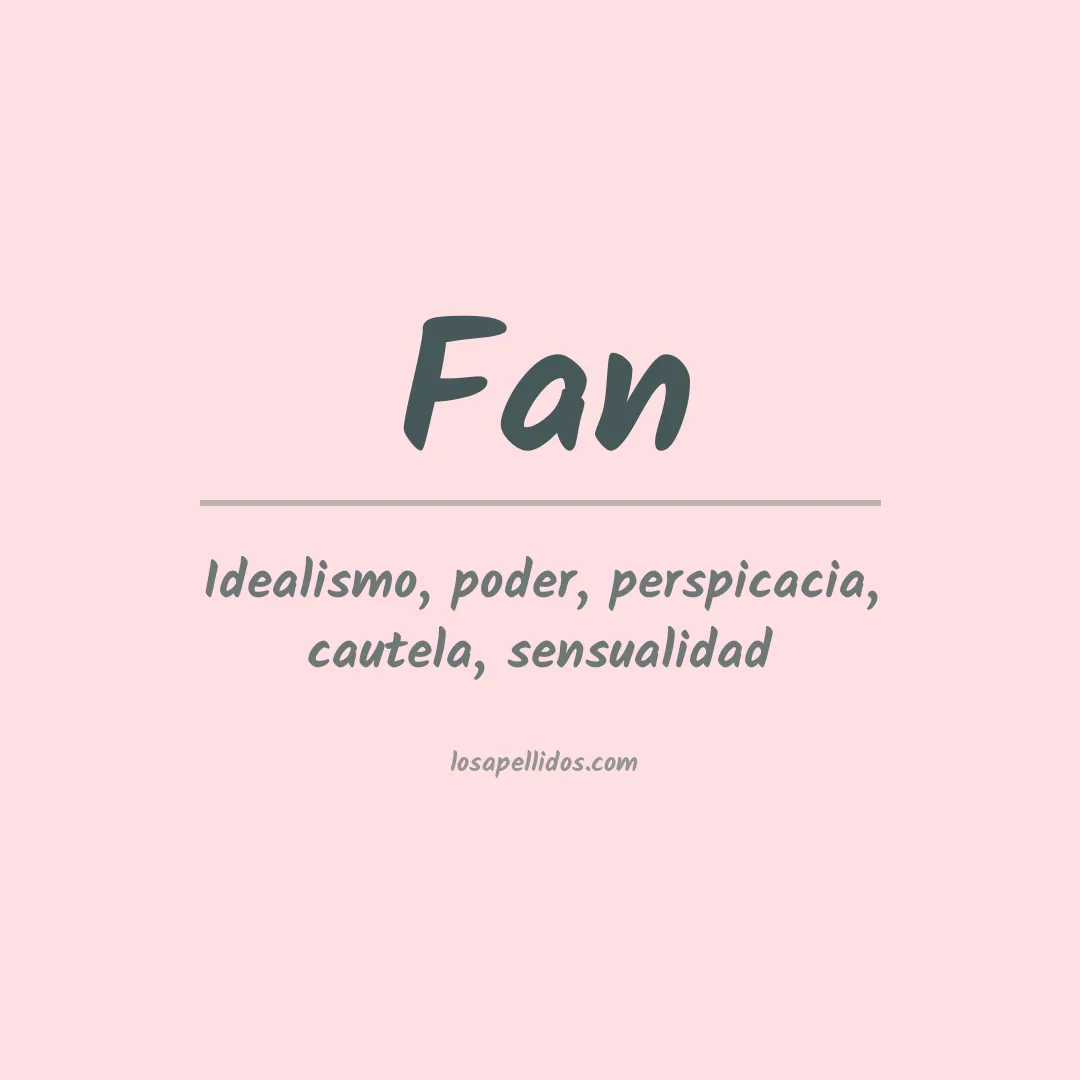 Apellido Fan